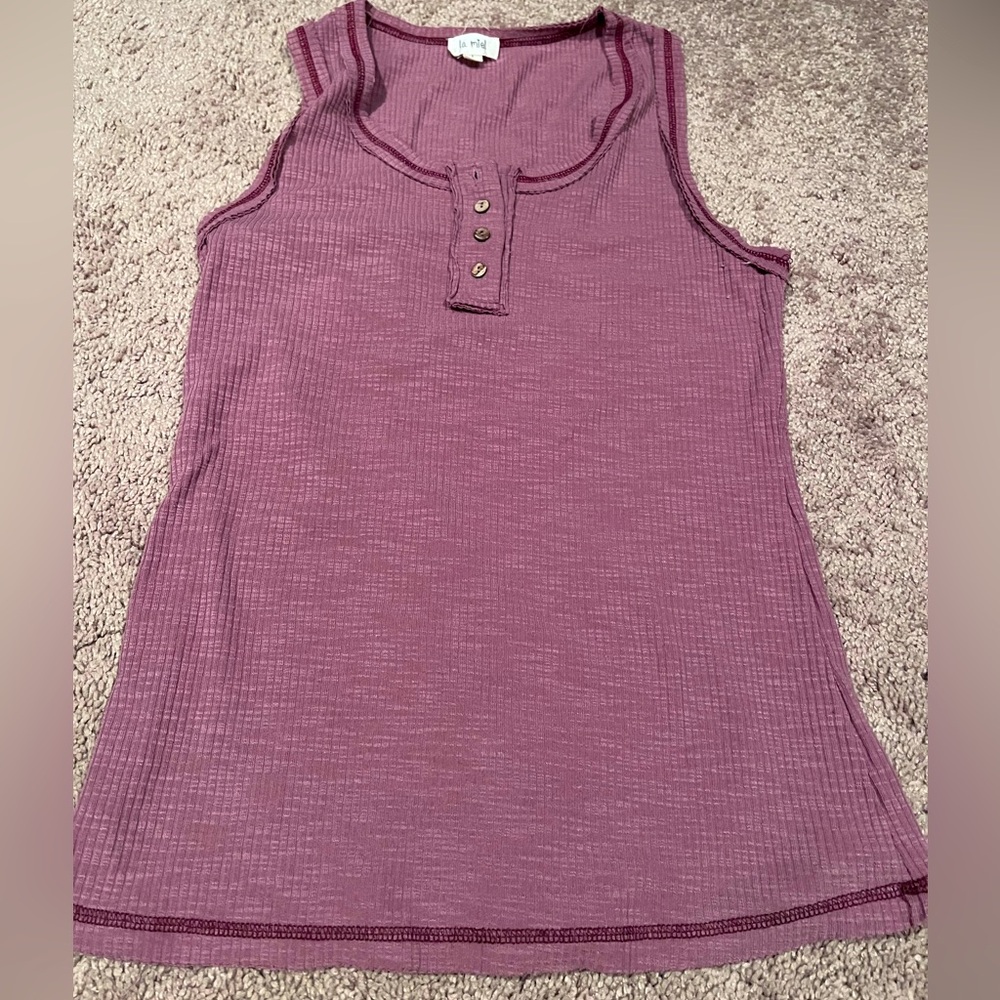 La Miel button tank